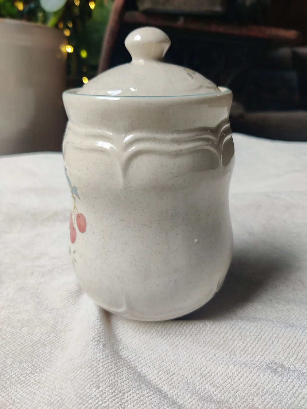 80s International Marmalade Country Goose Small Canister 6.25